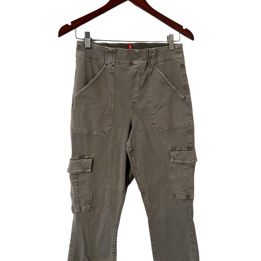 SPANX Olive Green Cargo Pants - Picture 7 of 10